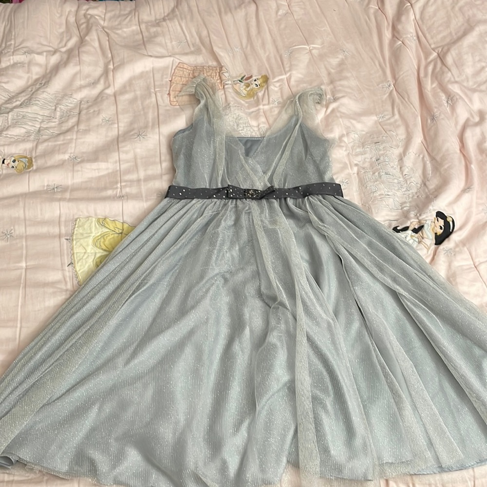 Beautiful Silver tulle dress from Max and Cleo size 10
